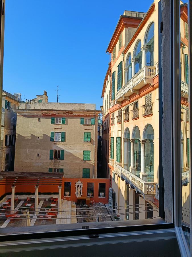 Apartmán Le Maschere Di Palazzo Rosso. Janov Exteriér fotografie