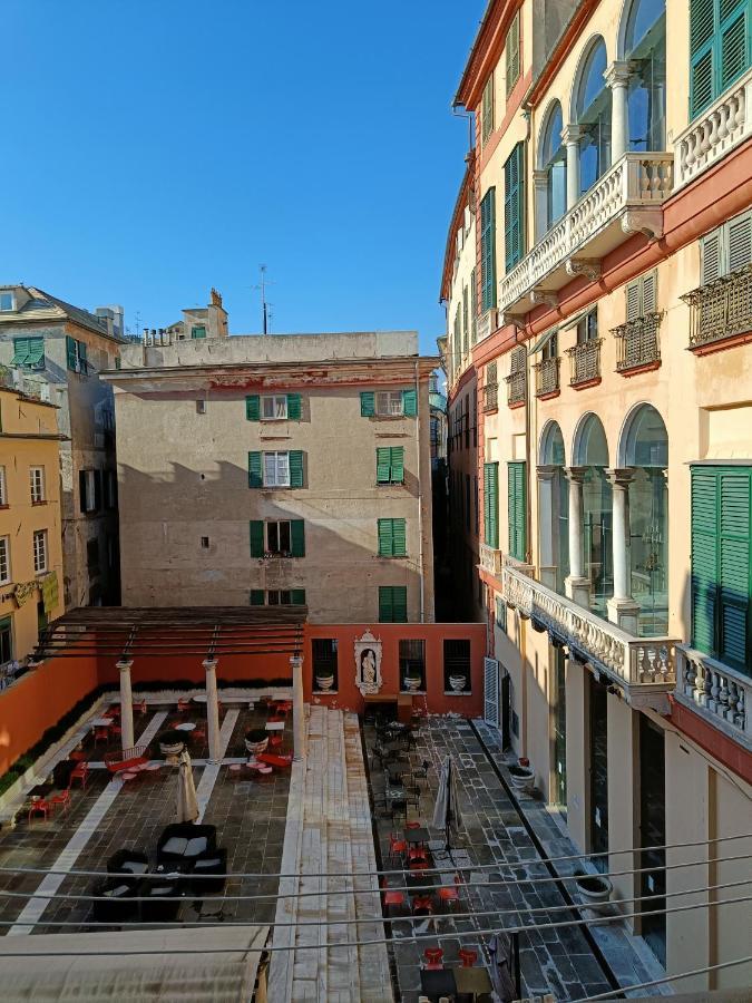 Apartmán Le Maschere Di Palazzo Rosso. Janov Exteriér fotografie